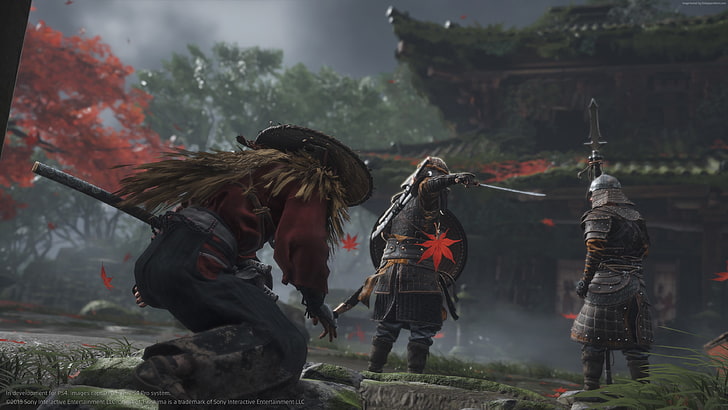 4K, E3 2018, Ghost of Tsushima, screenshot, HD wallpaper