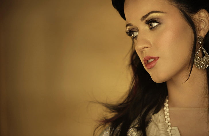 Katy Perry, women, celebrity, singer, beauty, portrait, beautiful woman, HD wallpaper