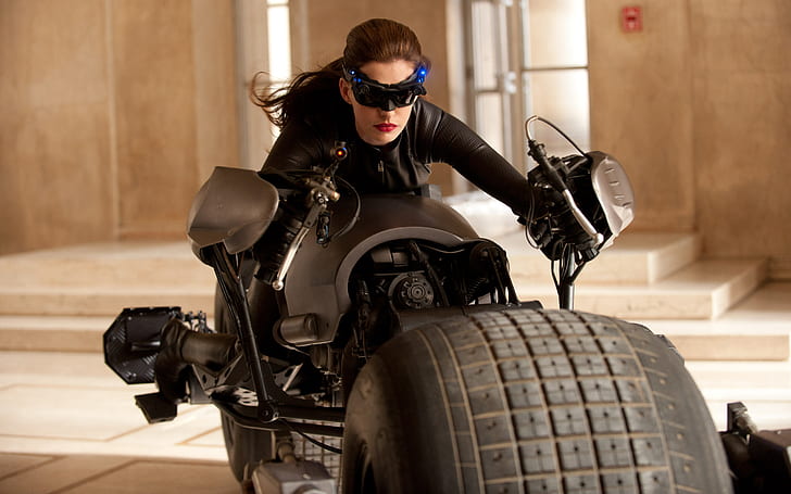 Anne Hathaway as Catwoman, anne hathaway as catwoman, HD wallpaper