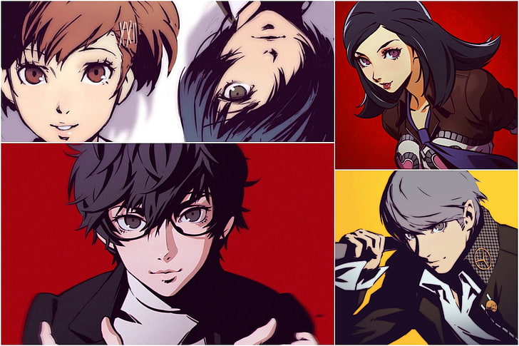 Persona, Persona 2, Persona 3, Persona 4, Persona 4 Golden, HD wallpaper