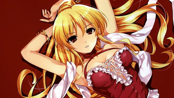 Who is the hottest blonde anime girl?