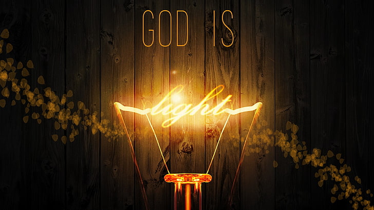HD wallpaper: god is light quote, Jesus Christ, lights, illuminated,  glowing | Wallpaper Flare