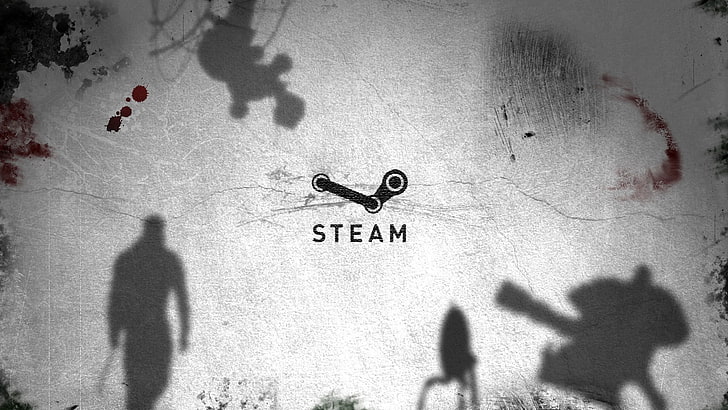 steam text, Valve, Valve Corporation, Half-Life, Portal (game), HD wallpaper