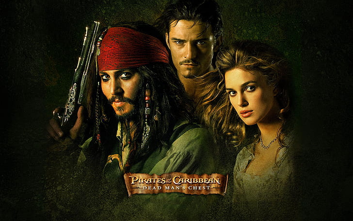 Pirates of the Caribbean: Dead Man's Chest, Poster, Movie, pirates of the caribbean dead man's chest