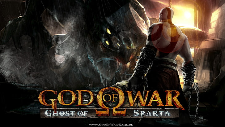 God of War: Ghost of Sparta, text, communication, human representation, HD wallpaper
