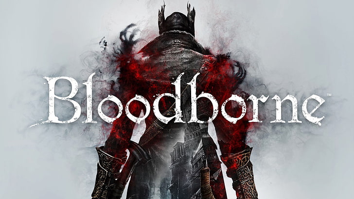 Bloodborne, video games, one person, red, wall - building feature