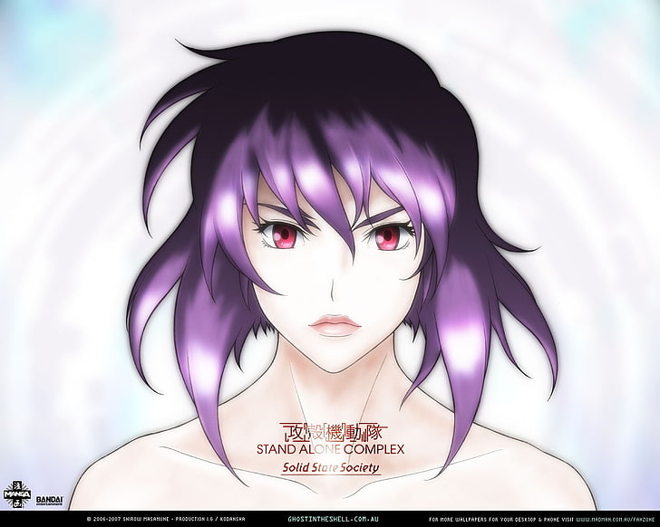 motoko kusanagi ghost in the shell 1024x768  Anime Hot Anime HD Art