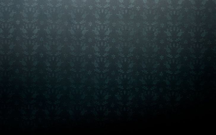 black and gray floral textile, pattern, beetles, backgrounds, HD wallpaper