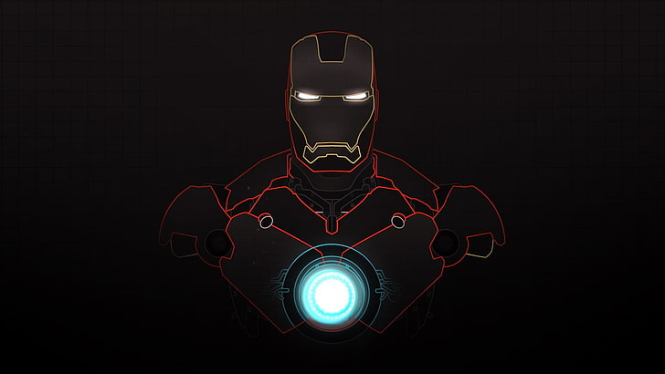 HD wallpaper: Marvel Iron-Man digital wallpaper, Iron Man, dark background  | Wallpaper Flare