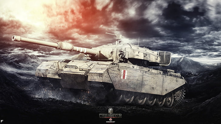 World of Tanks digital wallpaper, centurion mk 7 1, wargaming, HD wallpaper