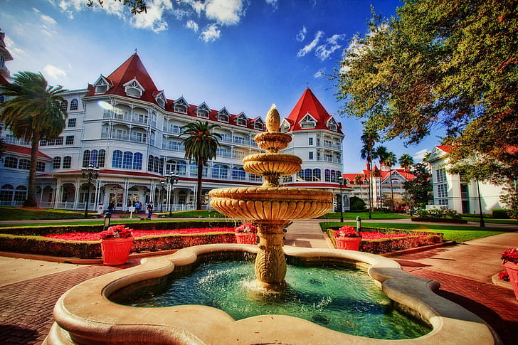 Disneys Grand Floridian Resort, Walt Disney World, Windermere, HD wallpaper