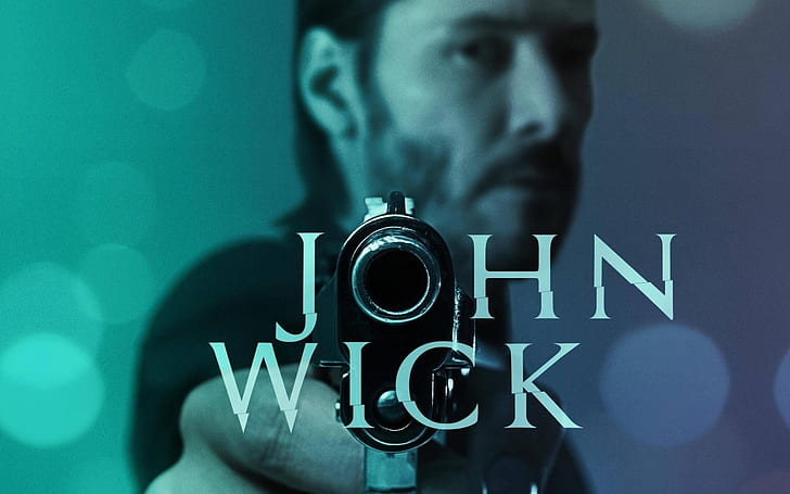 John Wick Movie Poster, 2014 movie, keanu reeves