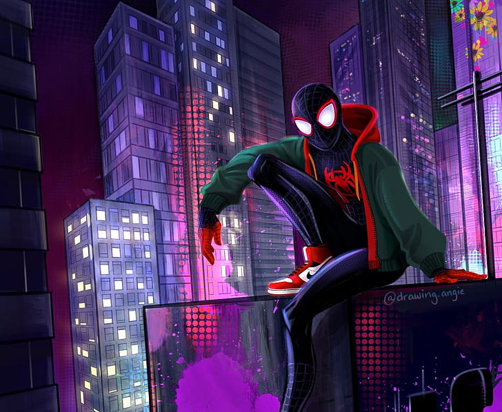 10x1922px Free Download Hd Wallpaper Movie Spider Man Into The Spider Verse Marvel Comics Miles Morales Wallpaper Flare
