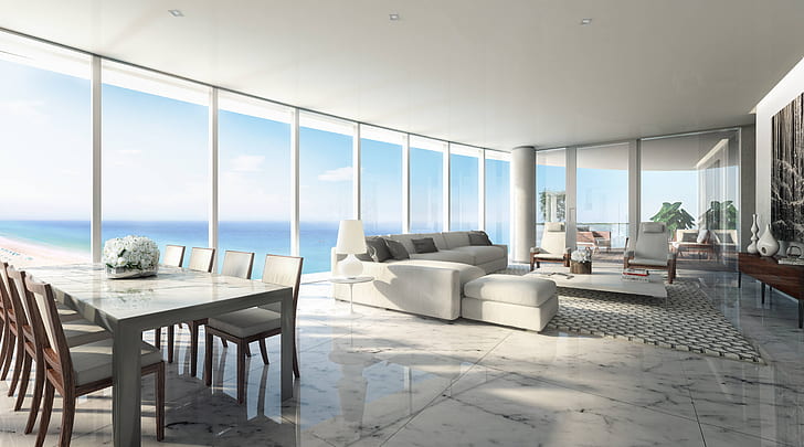 San Diego, penthouse, living room, new downtown