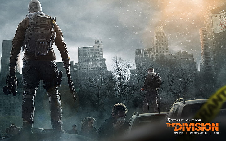 video games, Tom Clancy's The Division, artwork, apocalyptic, HD wallpaper