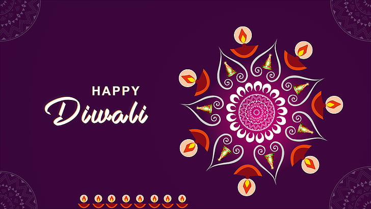 Happy Diwali, 2018, HD, 4K, HD wallpaper