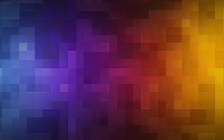 colorful, square, texture, digital art, pattern, backgrounds, HD wallpaper