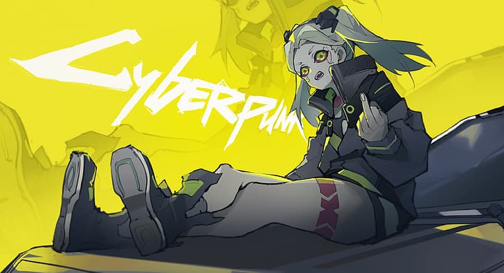 Cyberpunk 2077, Rebecca (edgerunners), 起重机 起重机, HD wallpaper