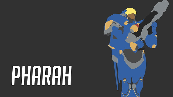 Overwatch, Pharah (Overwatch), vector, vector graphics, communication, HD wallpaper