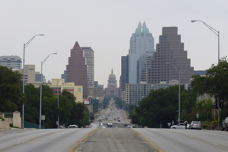 cityscape, landscape, Austin (Texas), built structure, building exterior, HD wallpaper