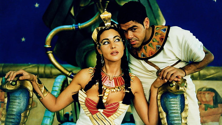 asterix and obelix mission cleopatra, smiling, two people, happiness, HD wallpaper