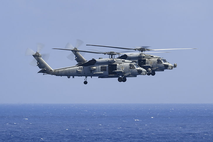 Military Helicopters, Sikorsky SH-60 Seahawk, Aircraft, HD wallpaper