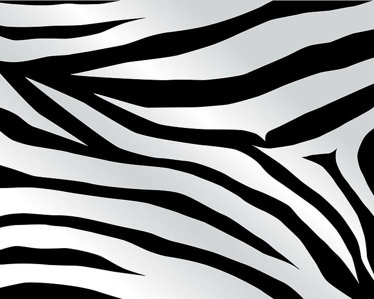 Animals, Zebra, Skin, Black, Wavews, Lines, Abstract