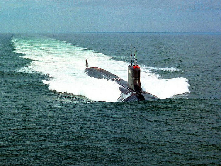 submarine, navy, United States Navy, military, sea, vehicle
