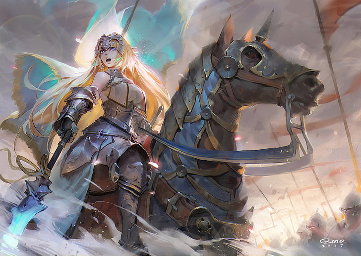 Fate Series, Fate/Grand Order, Jeanne d'Arc (Fate Series), Ruler (Fate/Grand Order), HD wallpaper