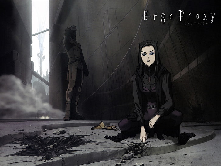 Ergo Proxy, anime girls, Re-l Mayer, art and craft, adult, front view