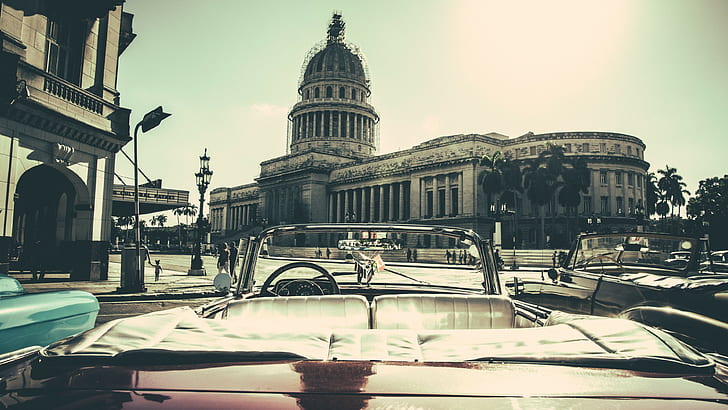 Havana, Cuba, HD, HD wallpaper