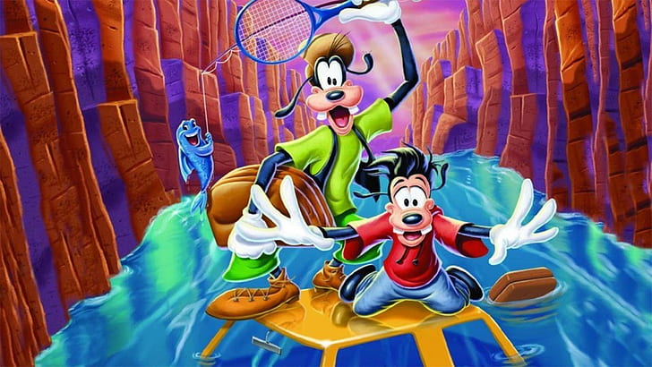 Icharacters From Goofy Movie Walt Disney Pictures American Animated Musical Comedy Film Hd Wallpapers 2560×1440