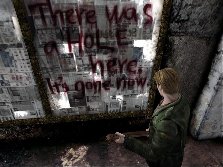 game character wearing green jcaket, Silent Hill  2, james sunderland