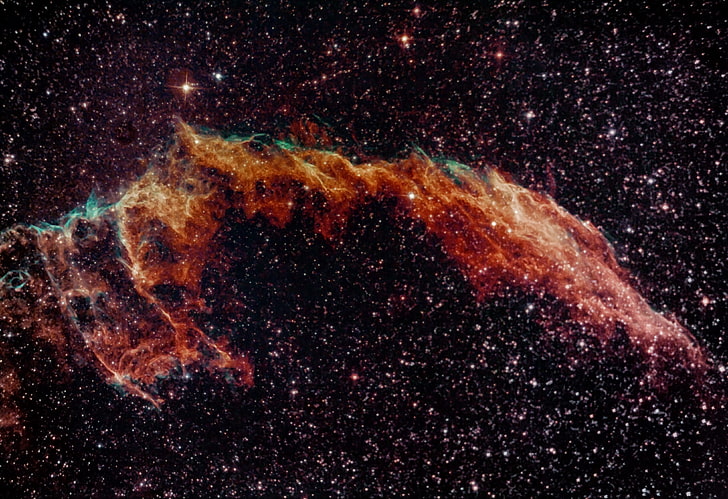 The Veil Nebula, in the constellation, Swan, Eastern Veil Nebula