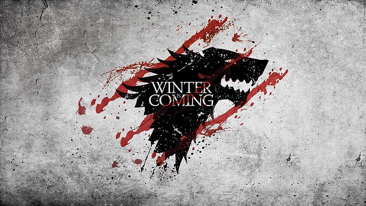 Winter Coming wallpaper, Game of Thrones, Winter Is Coming, grunge, HD wallpaper