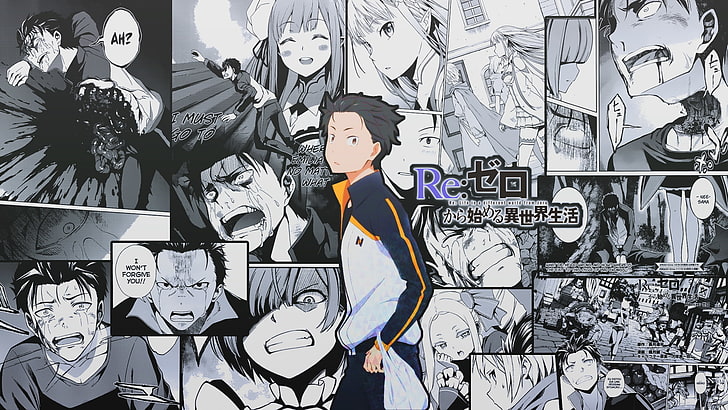 Anime, Re:ZERO -Starting Life in Another World-, Subaru Natsuki, HD wallpaper