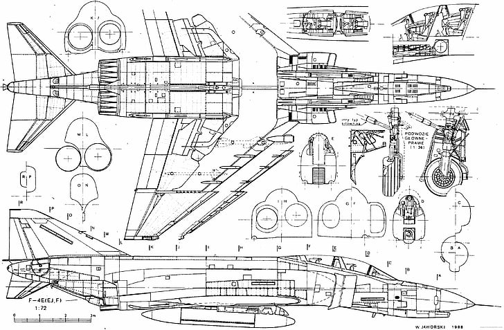 Fighter Jet Blueprints