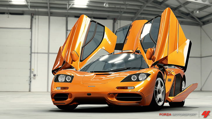 Forza Motorsport, Forza Motorsport 4, car, video games, McLaren F1, HD wallpaper