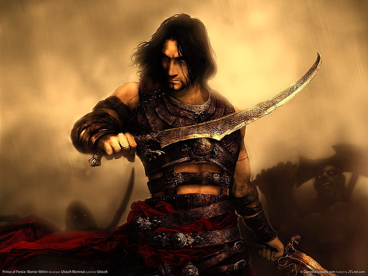 Prince of Persia: Warrior Within, video games, one person, adult, HD wallpaper