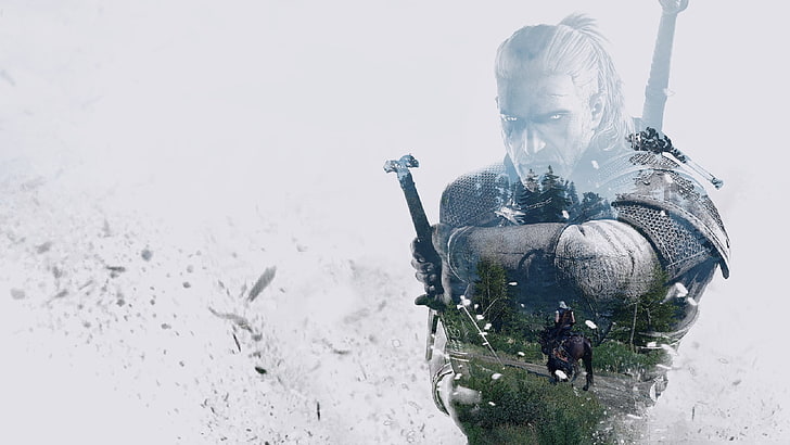 The Witch Hunter digital wallpaper, Geralt of Rivia, The Witcher 3: Wild Hunt