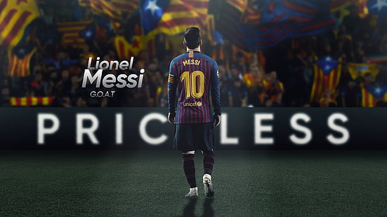Hd Wallpaper Lionel Messi Fc Barcelona Soccer Clubs Camp Nou Crowd Men Wallpaper Flare