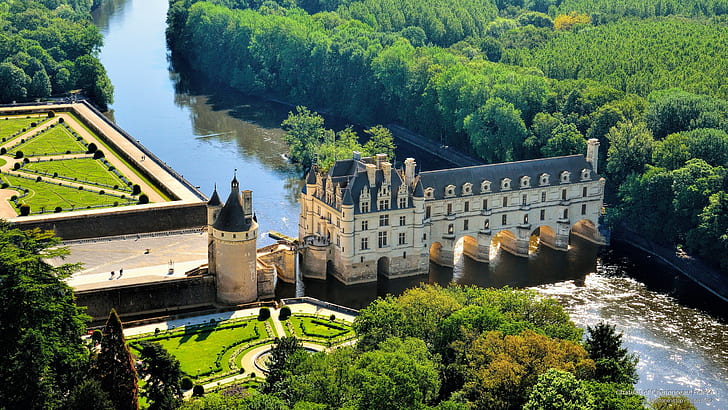 Chateau of Chenonceau, France, Architecture