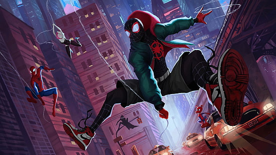 HD wallpaper: Movie, Spider-Man: Into The Spider-Verse, Miles Morales |  Wallpaper Flare