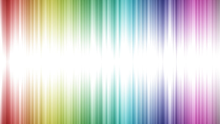 Abstract, Rainbow, Colorful, Lines, HD wallpaper