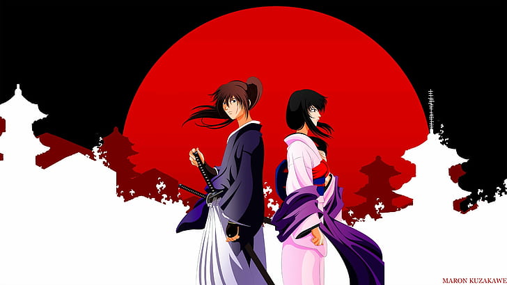 anime, Rurouni Kenshin, HD wallpaper