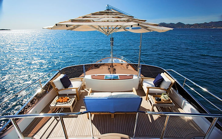 yachts, boat, vehicle, water, sea, nautical vessel, transportation, HD wallpaper