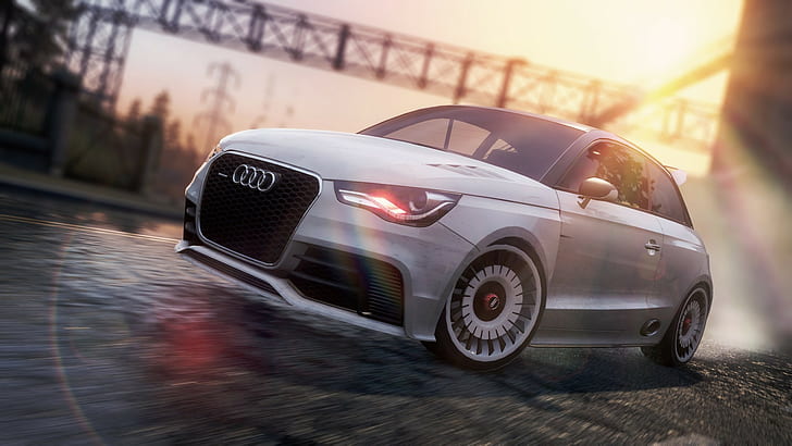 race, car, need for speed most wanted 2, Audi A1 Clubsport Quattro, HD wallpaper