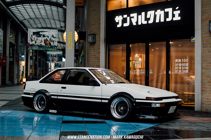 Toyota, AE86, car, mode of transportation, motor vehicle, architecture, HD wallpaper