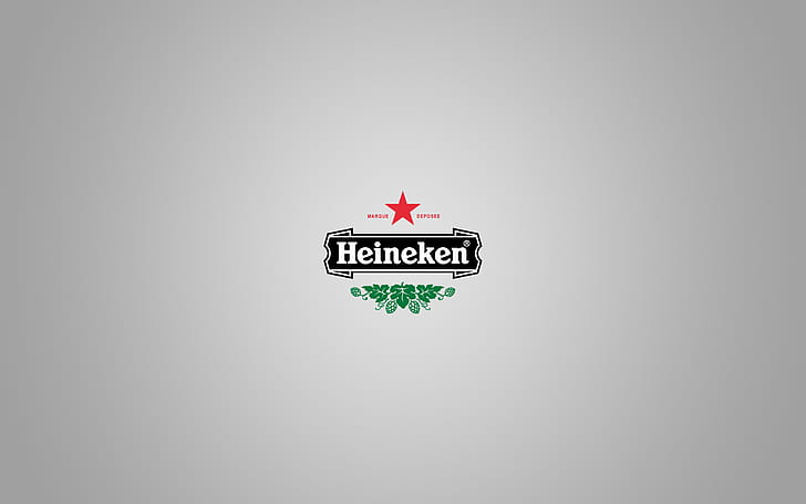 style, beer, minimalism, logo, heineken, brand, 2560x1600, HD wallpaper