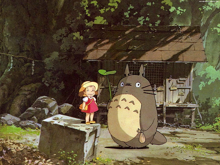 My Neighbor Totoro, Studio Ghibli, anime, HD wallpaper